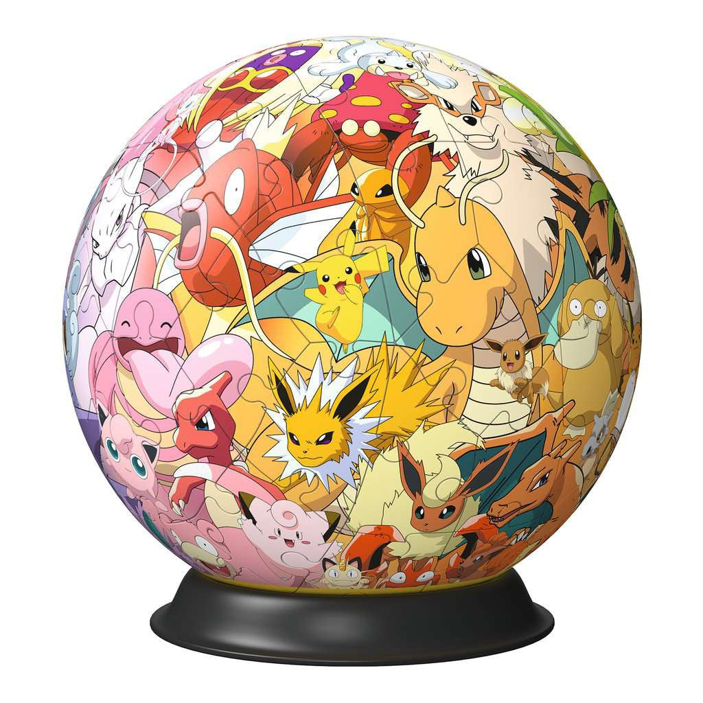 3D Puzzel 72 stukjes - Pokémon Kanto Region