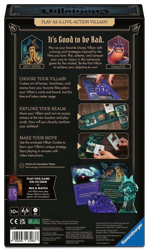 Disney Villainous: Treacherous Tides - Bordspel van 10 jaar