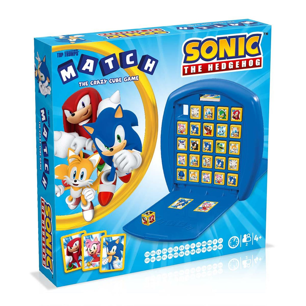 Top Trumps Match: Sonic the Hedgehog - Bordspel van 4 jaar - Meertalig