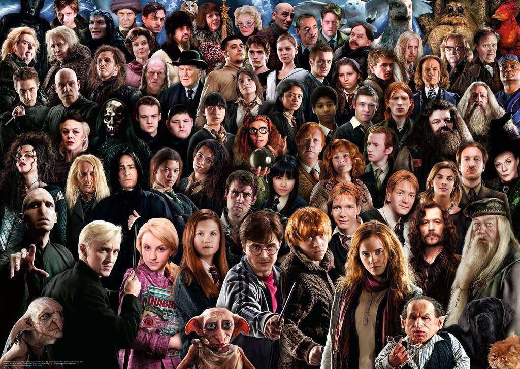 Puzzel 1000 stukjes - Harry Potter Challenge