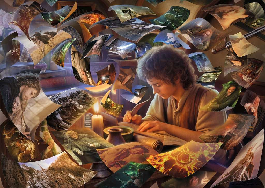 Puzzel 1000 stukjes - Frodo's Journey