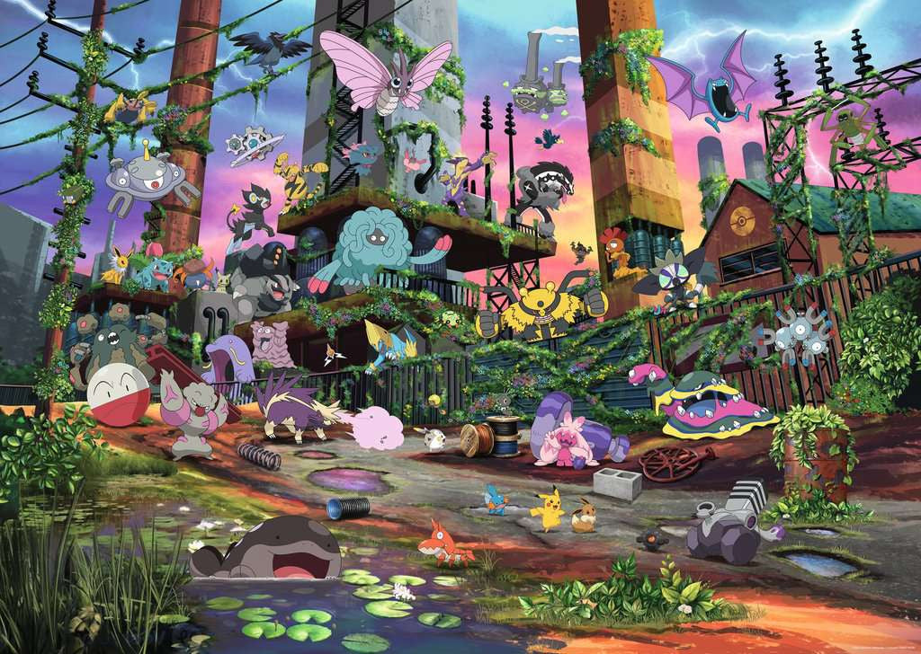Puzzel 1000 stukjes - Pokémon Breakout 2