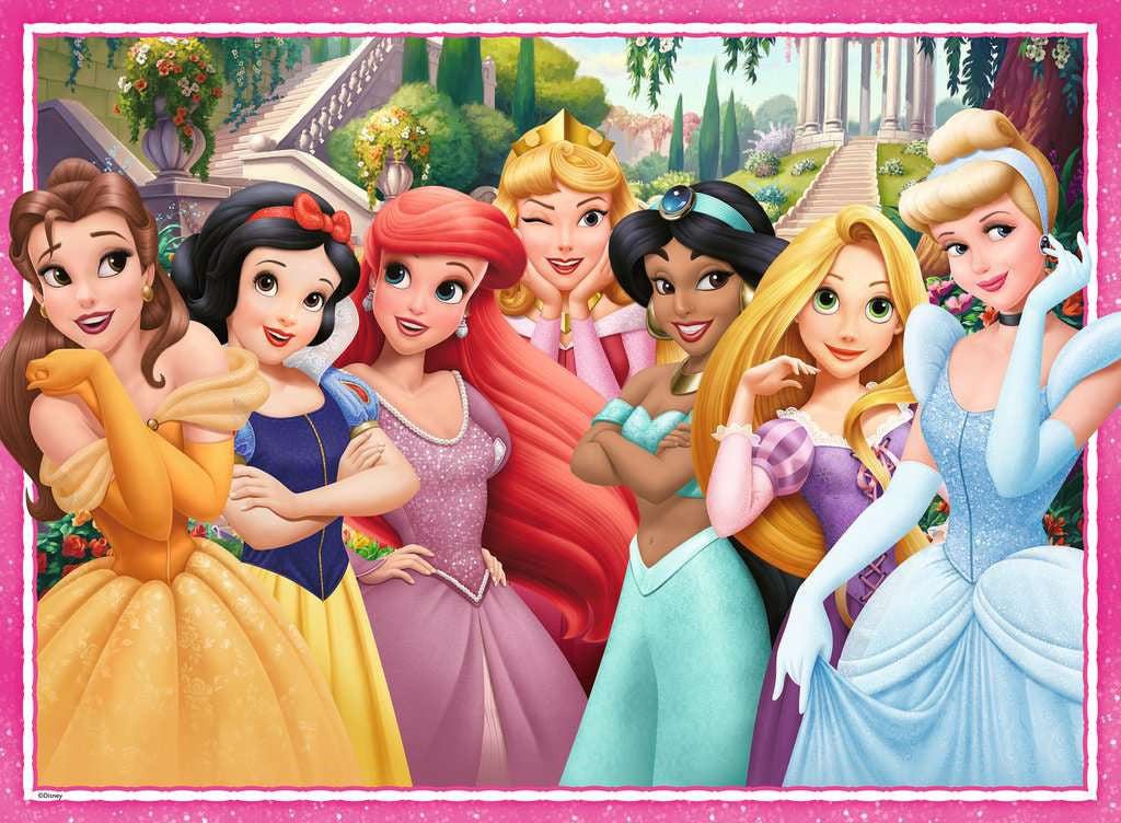 Kinderpuzzel 100 XXL stukjes - Disney Prinsessen