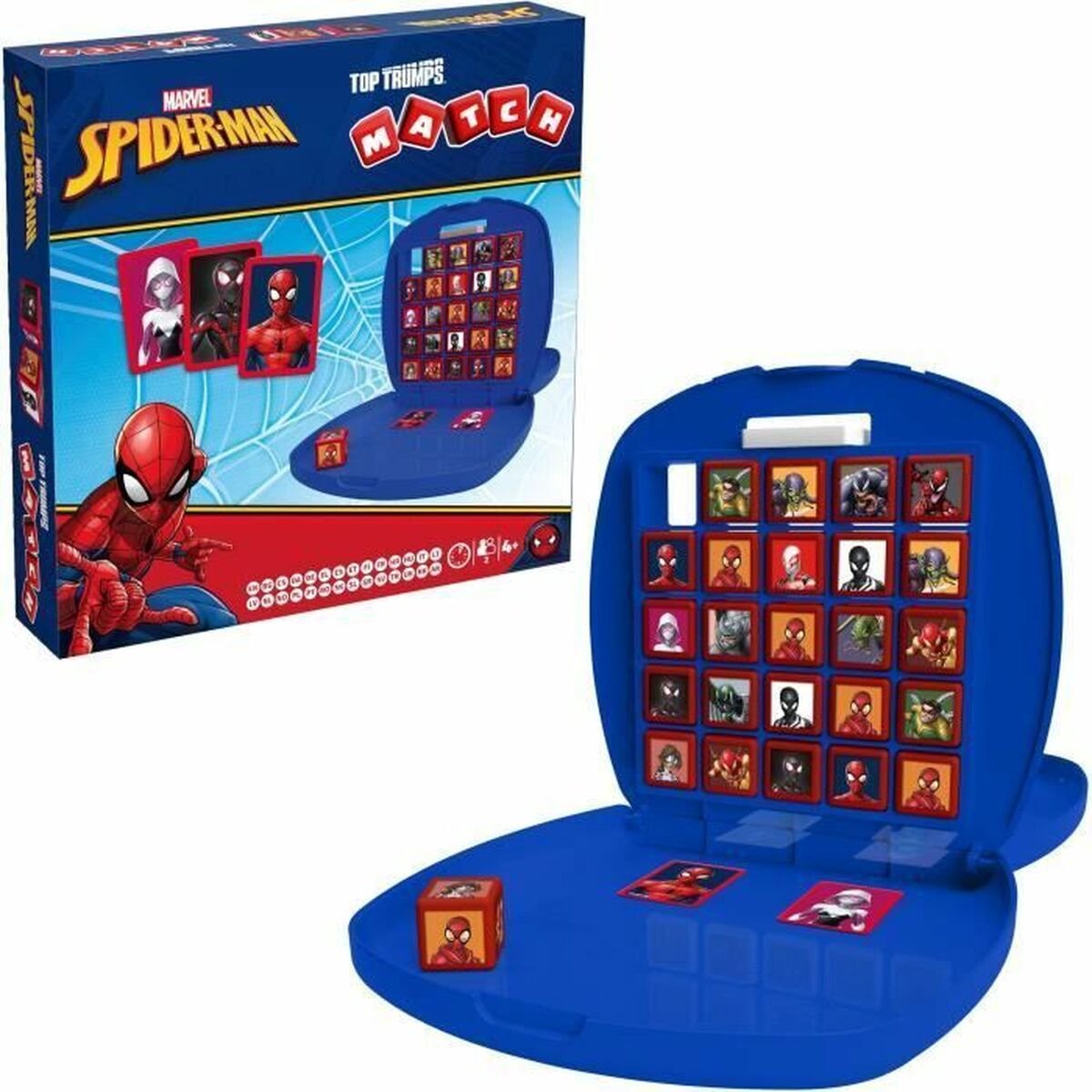 Top Trumps Match: Spider-Man - Reisspel van 4 jaar - Meertalig