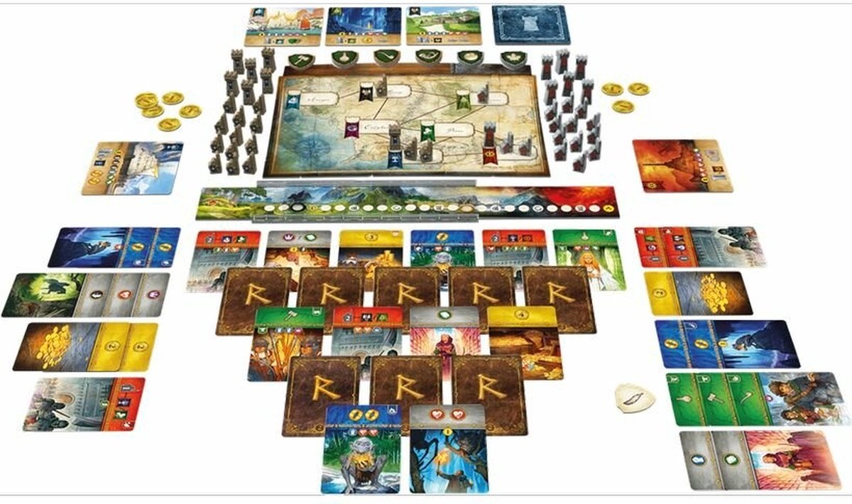 The Lord of the Rings: Duel for Middle-Earth - Bordspel van 10 jaar - NL
