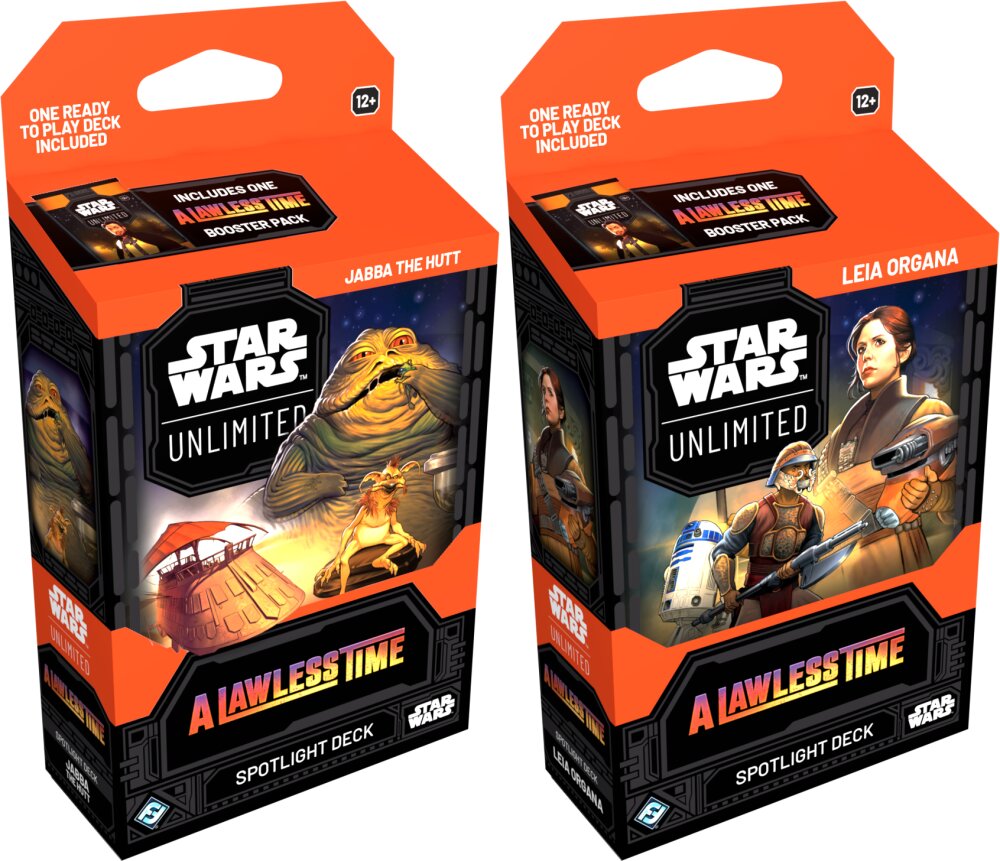 Star Wars Unlimited 7: A Lawless Time Spotl. Deck Display