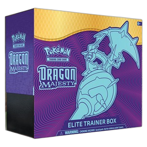 Dragon Majesty Elite Trainer Box in Acryl Case (Enkel afhalen in Temse - Geen Verzending)