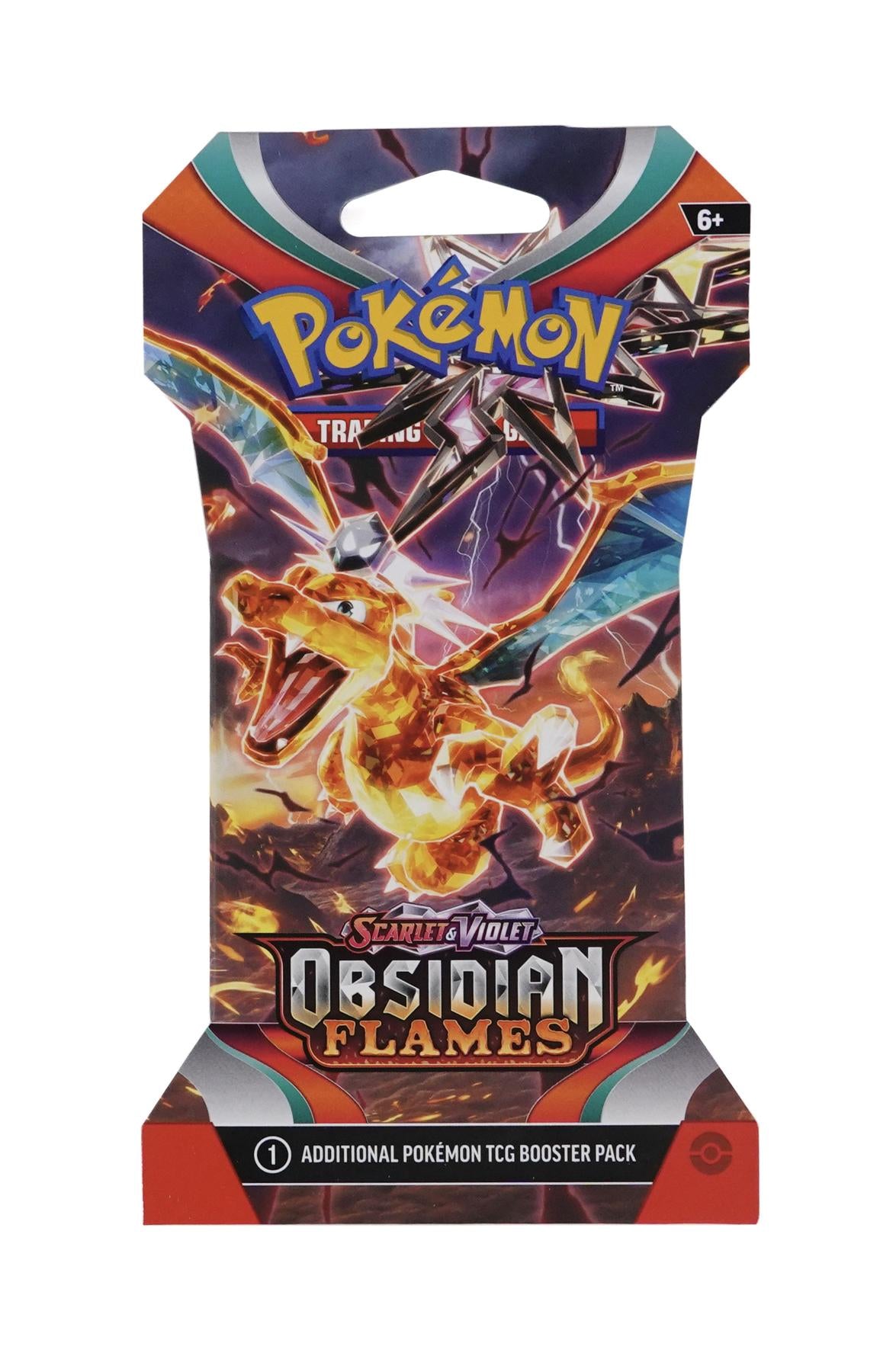 Pokémon Scarlet & Violet Obsidian Flames sleeved booster