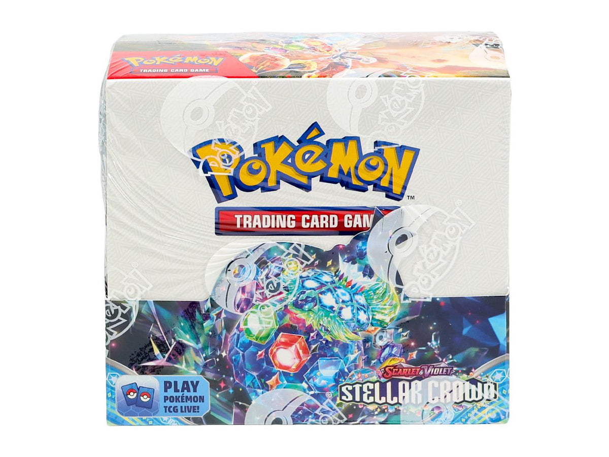 Pokémon Scarlet & Violet Stellar Crown boosterdisplay