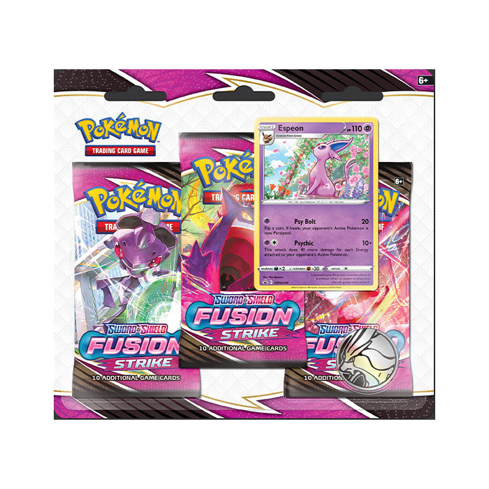 Fusion Strike: Espeon 3-Pack Blister (Enkel afhalen in Temse - Geen Verzending)