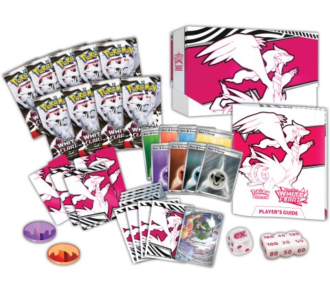 Pokemon - Scarlet & Violet White Flare Elite Trainer Box (Enkel afhalen in Temse - Geen Verzending) 1 Per Persoon