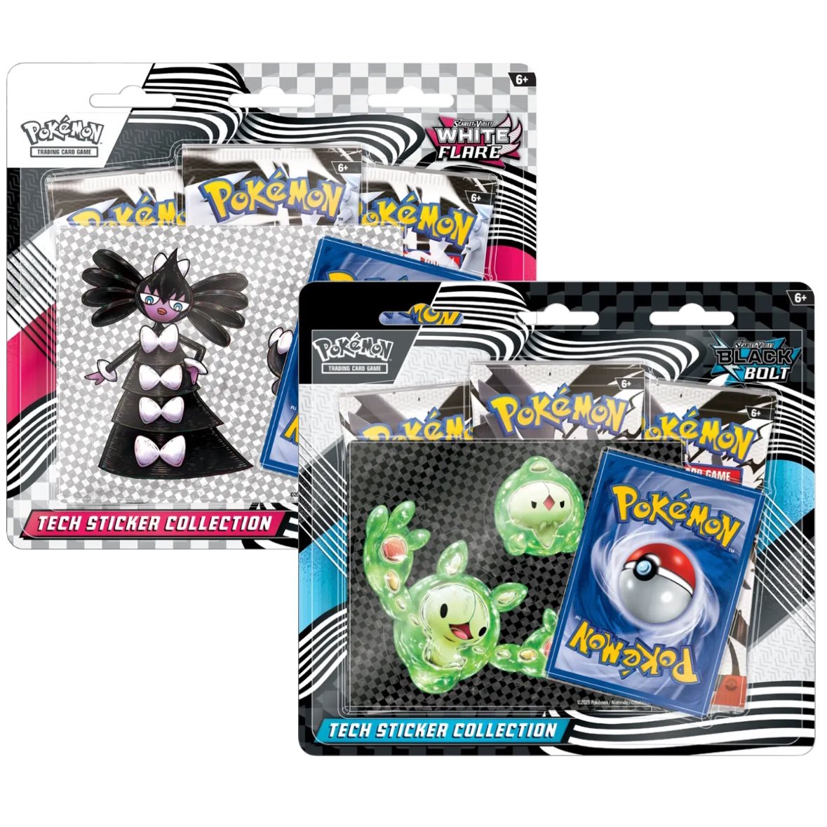 COMBO Pokémon TCG Tech Sticker Blister (1 per klant) (Enkel afhalen in Temse - Geen Verzending)