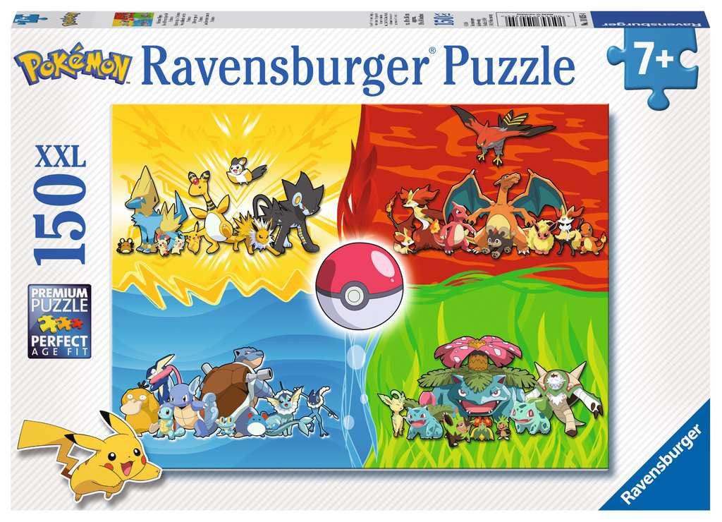 Kinderpuzzel 150 XXL stukjes - Pokémon