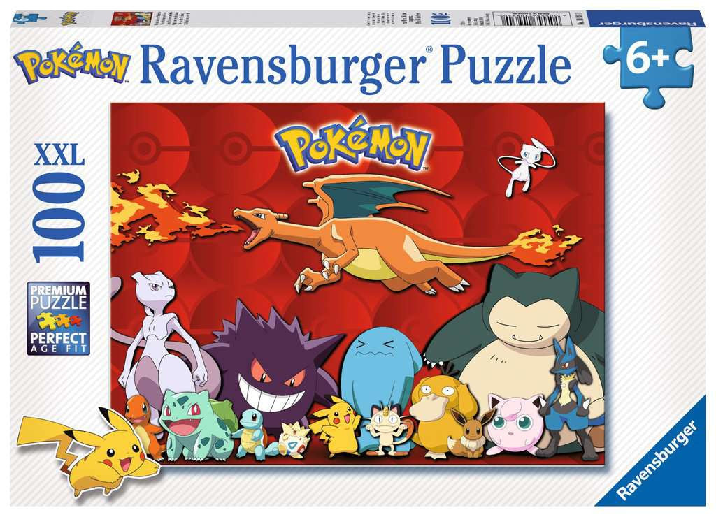 Kinderpuzzel 100 XXL stukjes - Mijn liefste Pokémon