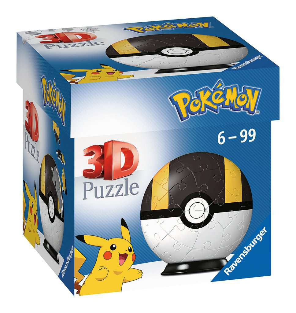 3D Puzzel 54 stukjes - Pokémon Ultra Ball