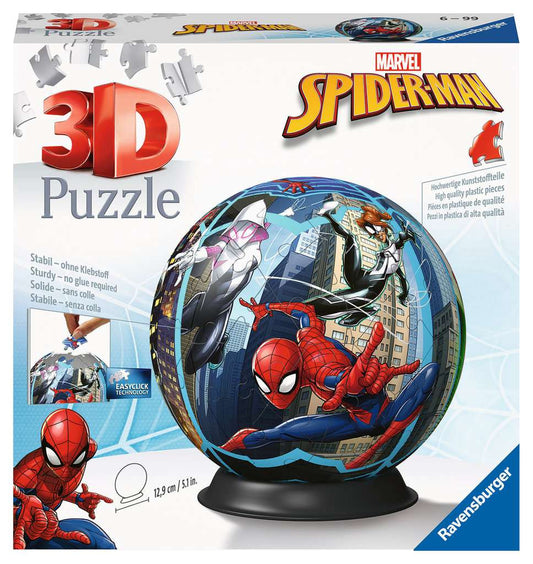 3D Puzzel 72 stukjes - Marvel Spider-Man
