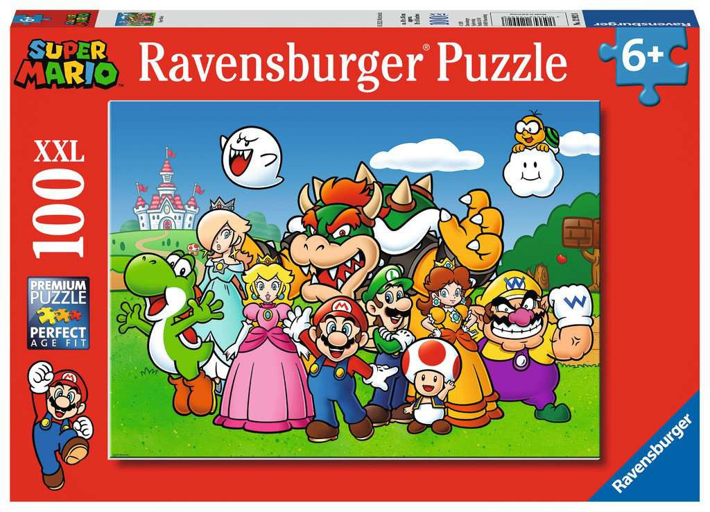 Kinderpuzzel 100 XXL stukjes - Super Mario Fun