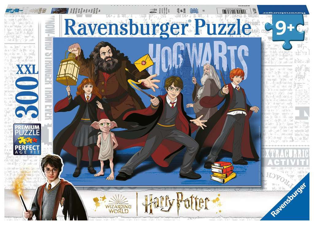 Kinderpuzzel 300 XXL stukjes - Harry Potter en Zweinstein
