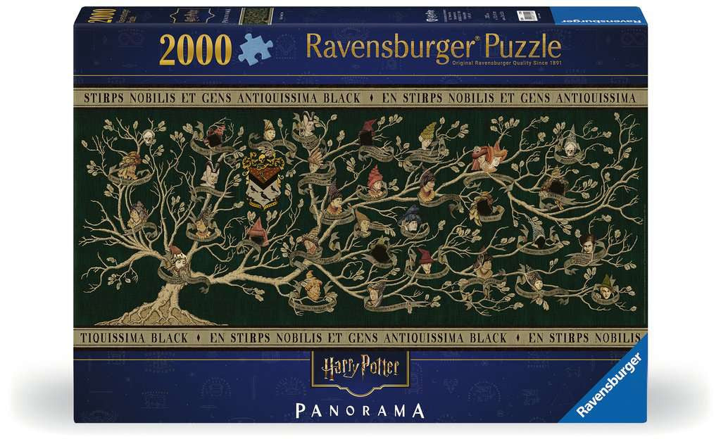Puzzel 2000 stukjes - Harry Potter Familiestamboom