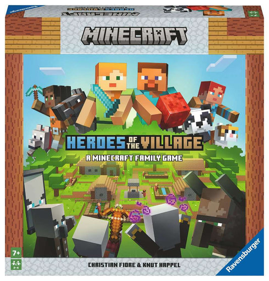Minecraft junior: Heroes of the village - Bordspel van 7 jaar