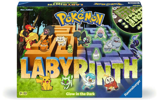 Pokémon Labyrinth Glow in the Dark - Bordspel van 7 jaar