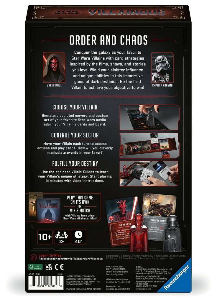Star Wars Villainous Uitbreiding 2 - van 10 jaar