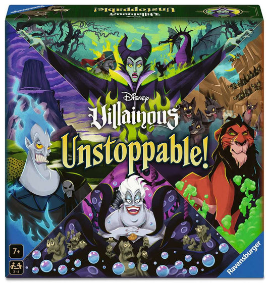 Disney Villainous Unstoppable - Bordspel van 7 jaar