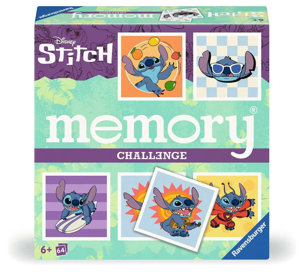 memory® Disney Stitch - Kinderspel van 6 jaar