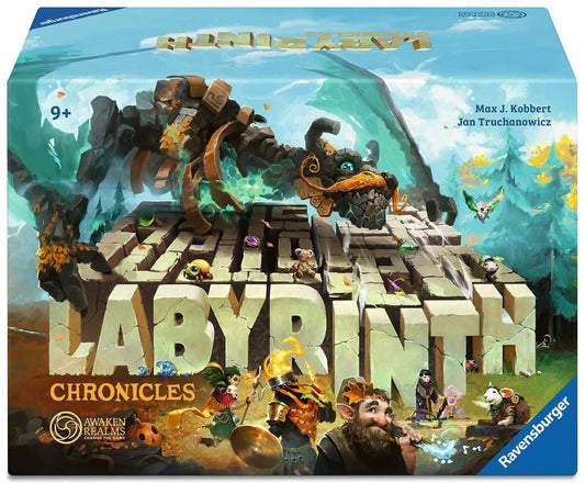 Labyrinth Chronicles, bordspel van Ravensburger, Engelstalige doos