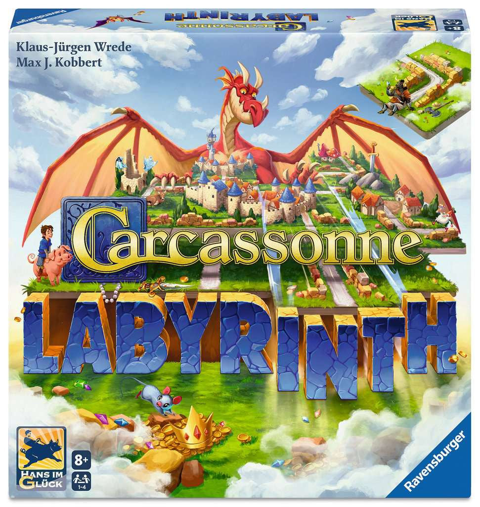 Carcassonne labyrinth - Bordspel van 8 jaar