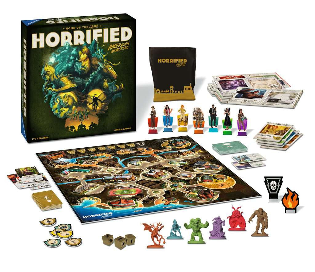 Ravensburger Horrified American Monsters - Bordspel