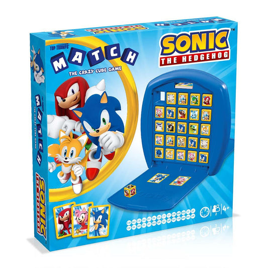 Top Trumps Match: Sonic the Hedgehog - Bordspel van 4 jaar - Meertalig