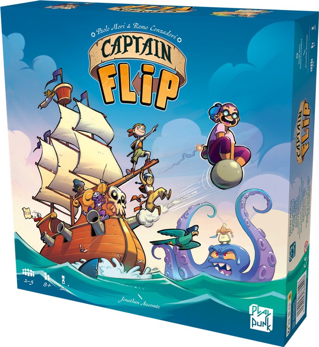 Captain Flip - Bordspel van 8 jaar - FR/NL