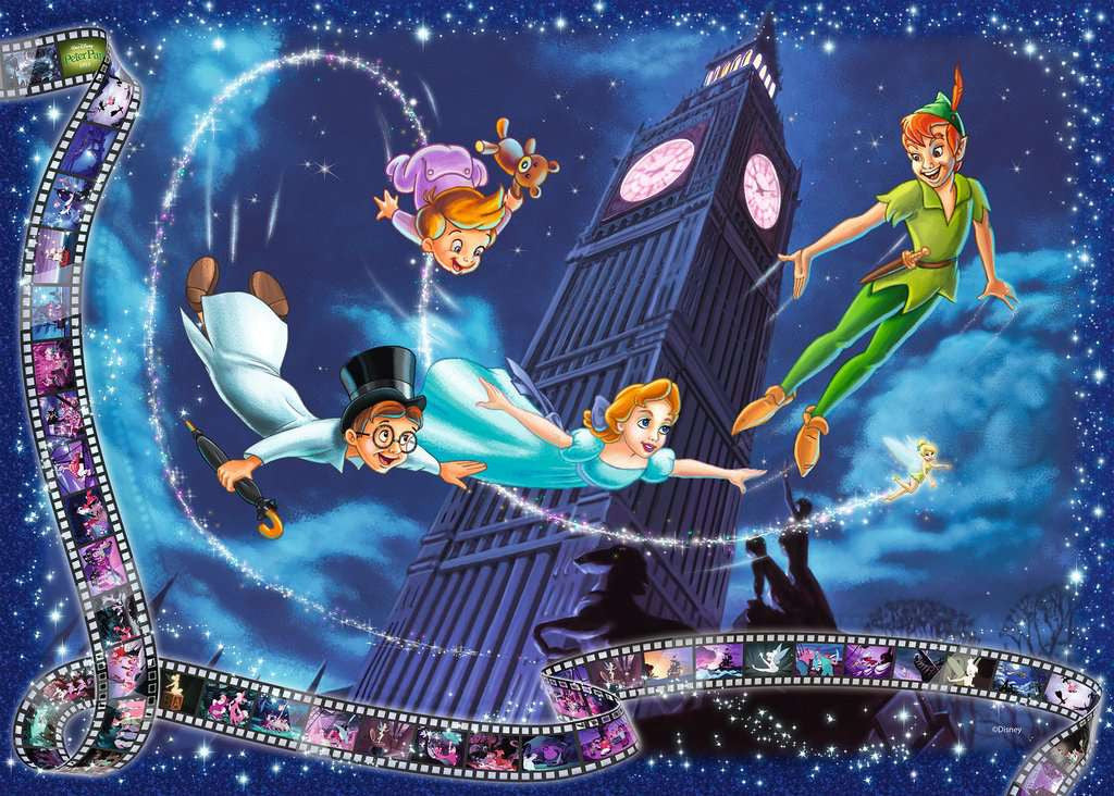 Puzzel 1000 stukjes - Disney Classics Peter Pan