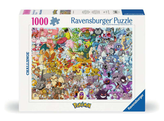 Puzzel 1000 stukjes - Pokémon Challenge