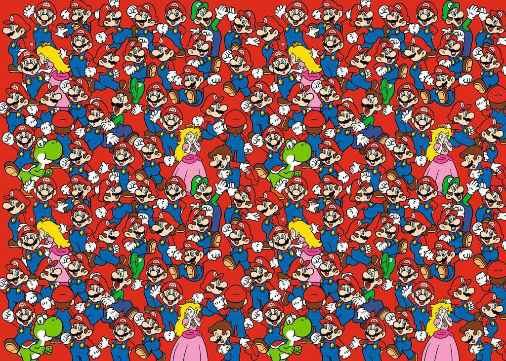 Puzzel 1000 stukjes - Super Mario Bros Challenge