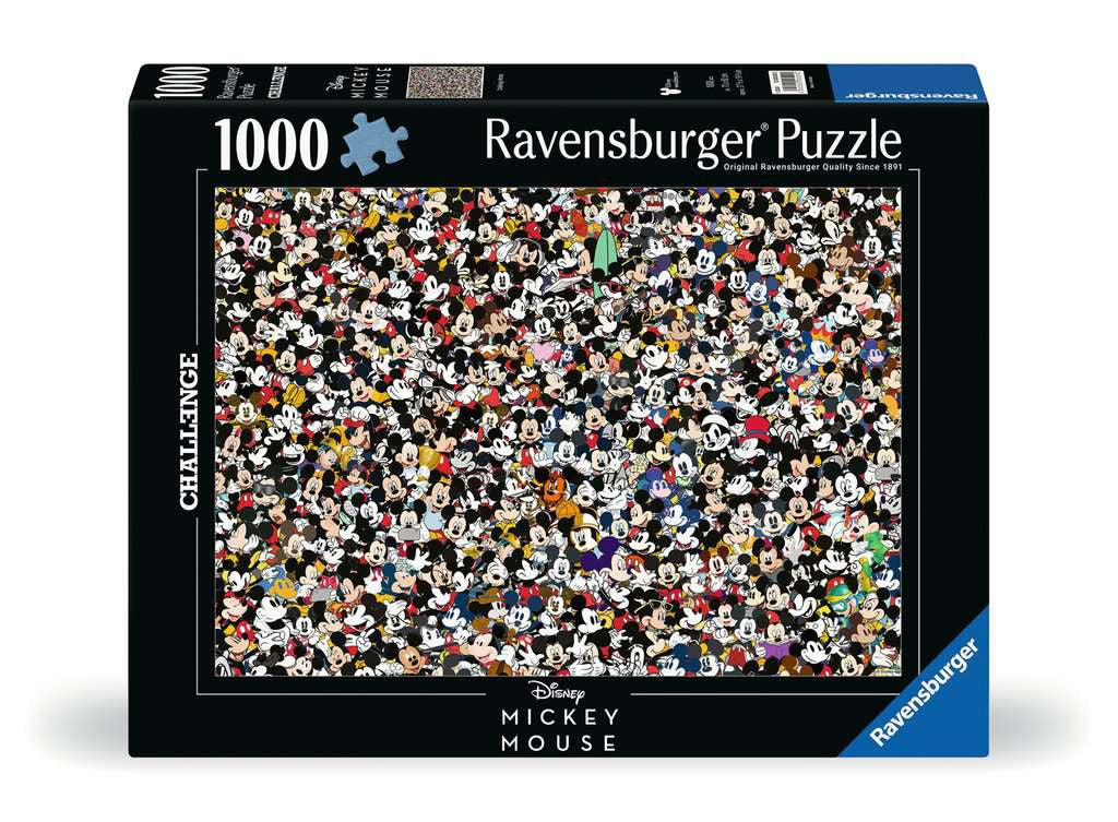 Puzzel 1000 stukjes - Mickey Mouse Challenge