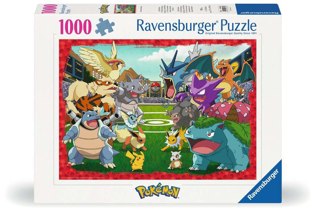Puzzel 1000 stukjes - Pokémon Confrontatie