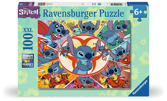 Kinderpuzzel 100 XXL stukjes - Disney Stitch