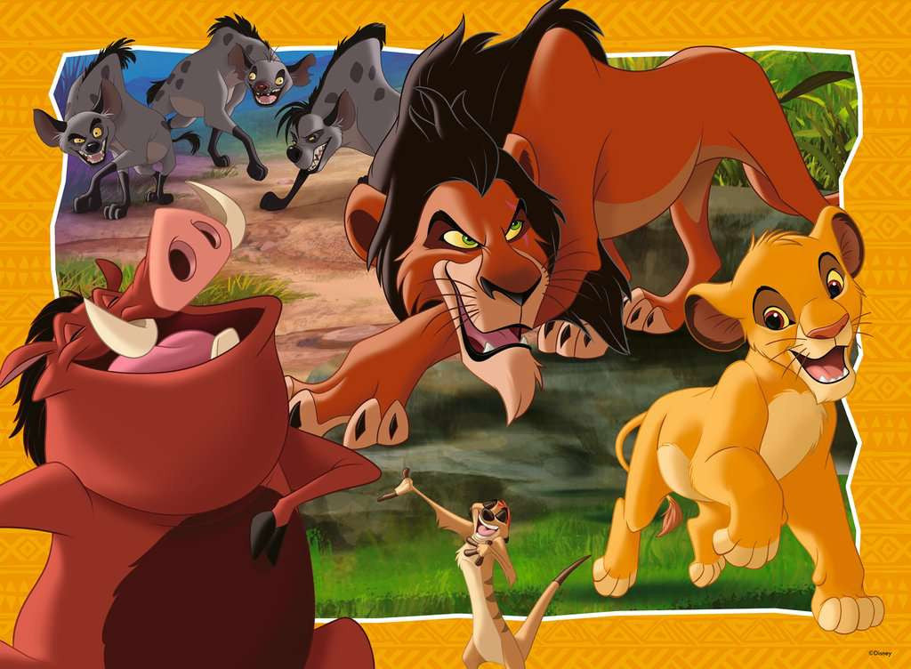 Kinderpuzzel 200 XXL stukjes - Disney The Lion King
