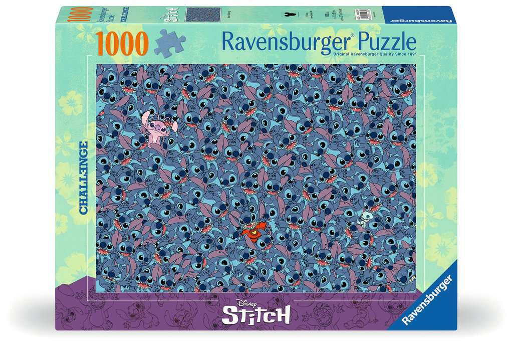Puzzel 1000 stukjes - Disney Stitch Challenge