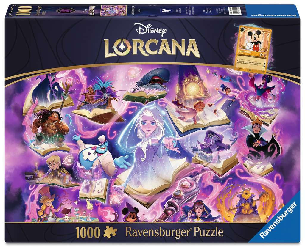 Puzzel 1000 stukjes - Disney Lorcana: Glimmers of the Realm, Amethyst