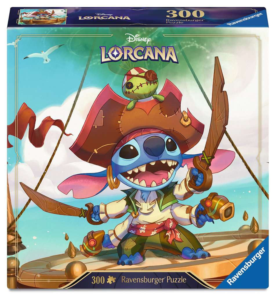 Puzzel 300 stukjes - Disney Stitch: Alien Buccaneer