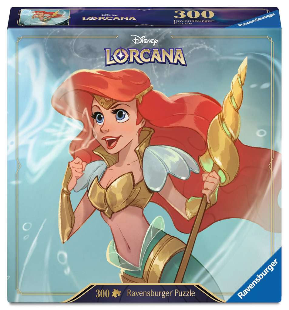 Puzzel 300 stukjes - Disney Lorcana: Ariel, Sonic Warrior