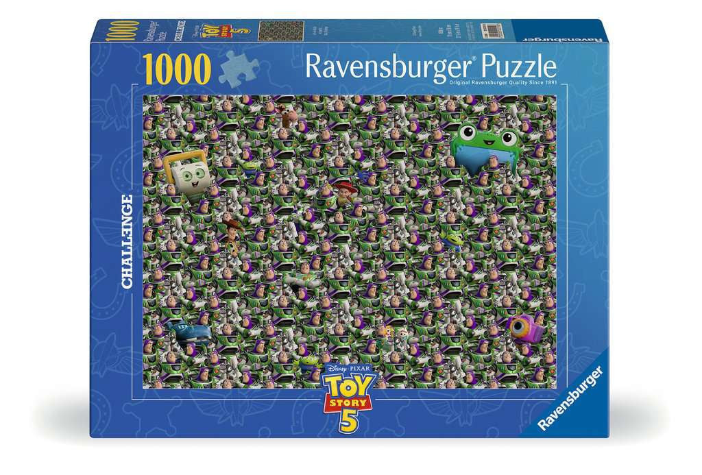 Puzzel 1000 stukjes - Toy Story: Buzz Lightyear Challenge