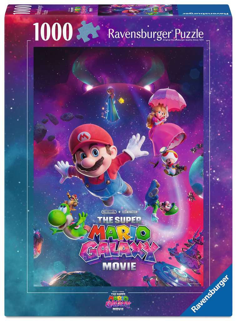 Puzzel 1000 stukjes - Super Mario Galaxy Movie