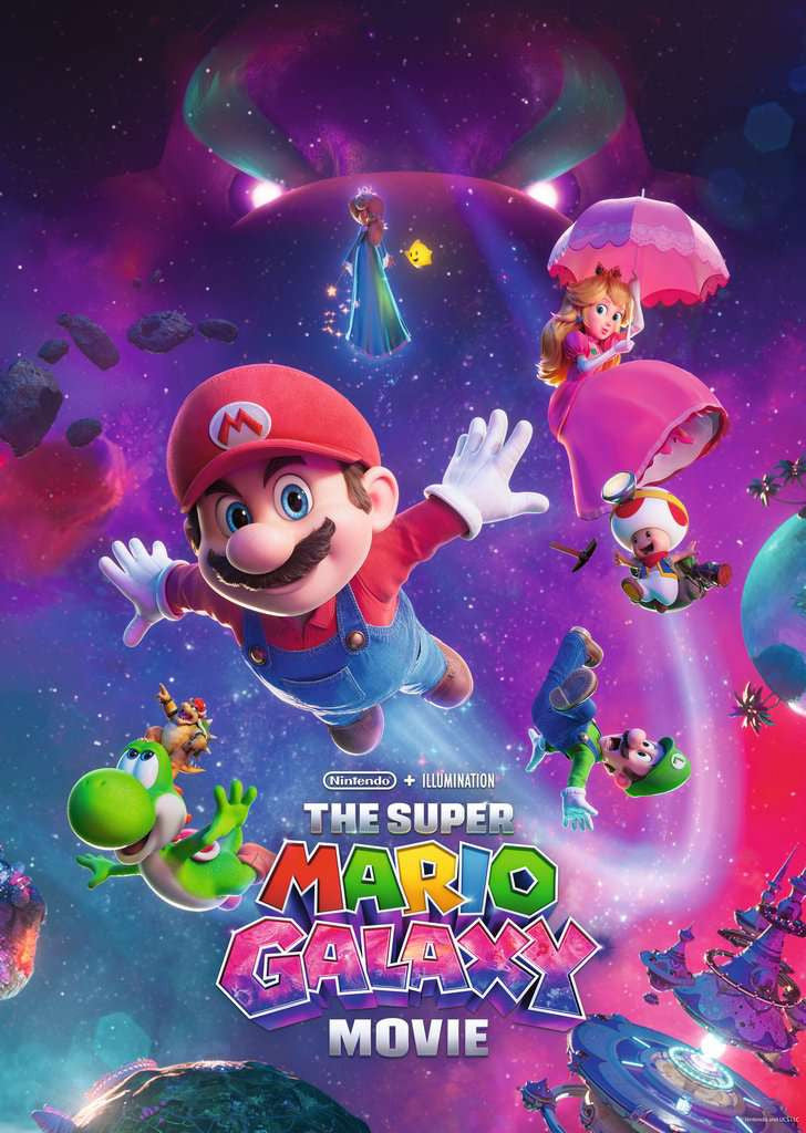 Puzzel 1000 stukjes - Super Mario Galaxy Movie