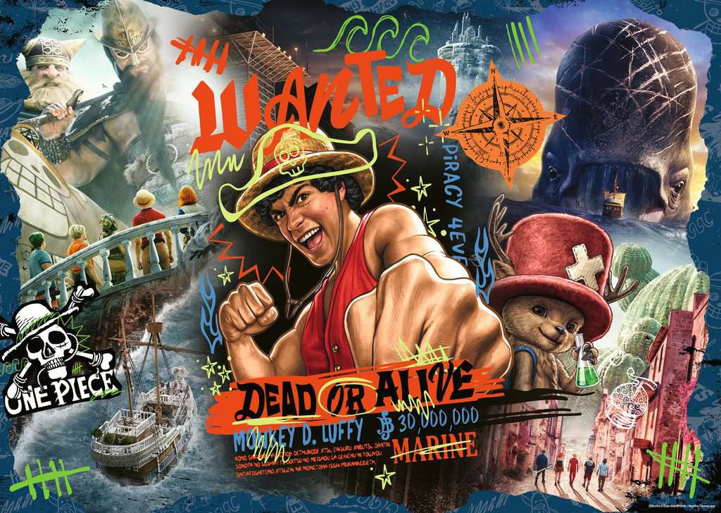 Puzzel 1000 stukjes - One Piece