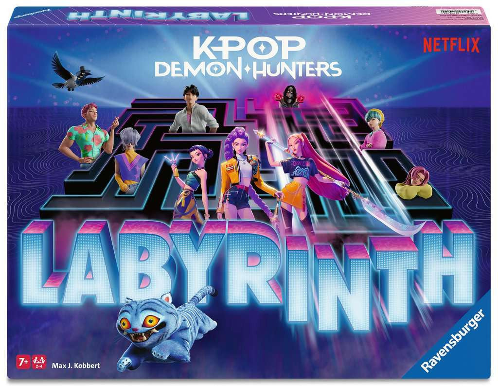 Labyrint KPop Demonenjagers - Bordspel van 7 jaar