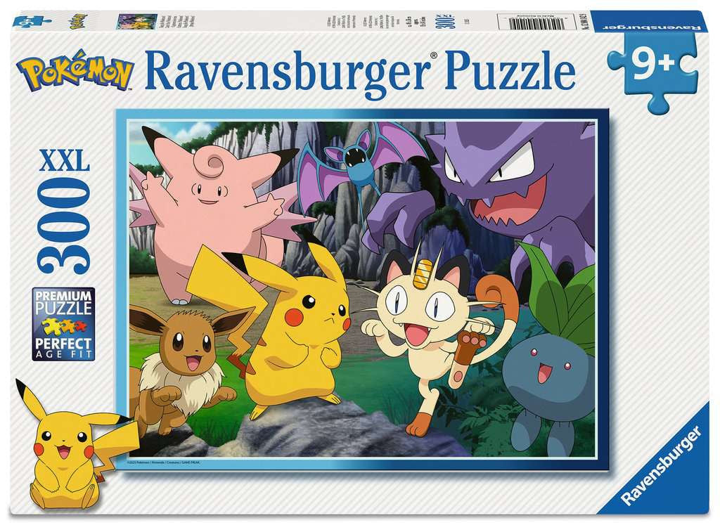 Kinderpuzzel 300 XXL stukjes - Vang de Pokémon